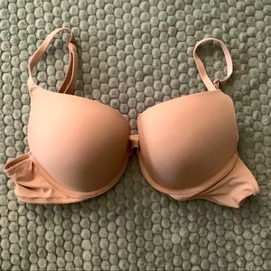 PINK by Victoria’s Secret Beige Push Up Bra 36B